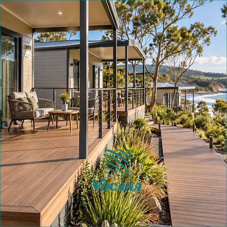 Decking WPC Għall-Parks tal-vaganzi tal-Awstralja|Vocana