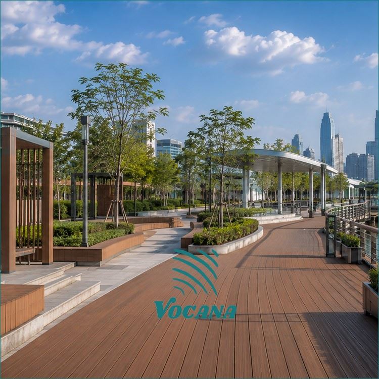 WPC Decking For Australia Holiday Parks | Vocana factory